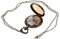 WRITWAA Retro-taschenuhr Mit Weltkarten-Design Quarz-Material Für Herren Und Damen Modisches Für Papa