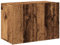 vidaXL Mobile TV a Parete Legno Antico 60x30x41 cm, Mobile TV a Parete, Mobile per dispositivi multimediali, consolle Porta TV, Mobile TV