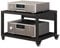 Hifi-Racks Und -Ständer, Audio-Rack-Schrank, AV-Regal, 2-, 3-, 4- Und 5-Stufiger Audio-Rack-Turm Auf Rädern, Robuster Audio-Video-Medienständer, Für Unterhaltungs-Stereokomponenten,H35CM~2 tier