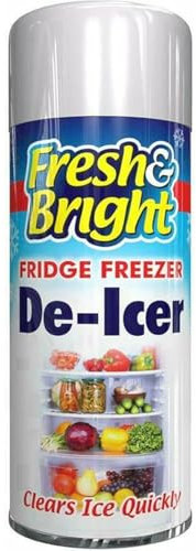 ARUUJ - Fridge De Icer Spray 200ML - Freezer Cleaner Ice Remover - Anti-Bacterial Defrost Cleaner - Multipurpose Spray - DEFROST ICE QUICKLY - Prevents Re-freezing - Rapid Window Ice Melting 200ML (1)