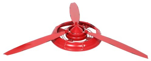 Alipis Propeller Dekor Aus Metall Antiker Propeller Für Wohnzimmer Wandanhänger Mit Maritimem Stil Vintage-wanddekoration Hausbar-dekorationszubehör