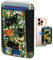 Kokaade Compatible with Magsafe Wallet - for Magnetic Leather Card Holder Flower Cat Design for Women Girls for iPhone 16/15/14/13/12 Series Cute Aesthetic Design Card Wallet with Elastic, Fit 7 Cards
