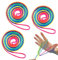 Cats Cradle Coloured String 3 Pcs Rainbow Colour Fumble Finger Thread Rope Toy Supplies Flexible Finger String Games Developmental Toy for Teens Adults Stimulate Creativity Party Games
