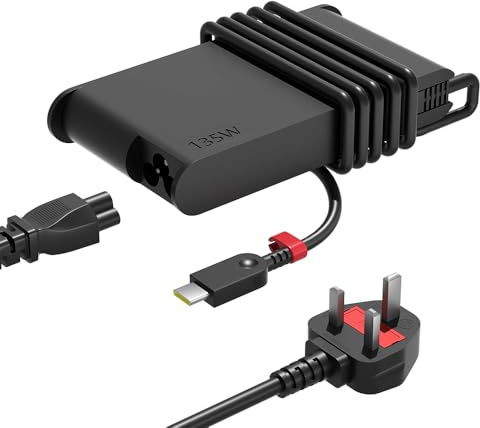 SLRIOYS 135W USB C Ladegerät Kompatibel mit Lenovo ThinkPad Z16 P16s L16 L15 E16 E15 T16 T15 Yoga Slim/Pro 7 9, IdeaPad Pro 5 Legion Y740S Notebook Ersatz Netzteil ADL135YSDC3A 4X21H27800