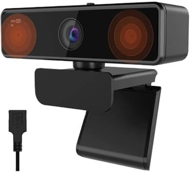 AYJYZHIAG V11 2K Webcam for PC, 1080P 60FPS FHD 90° Web Camera with Microphone&Privacy Cover,USB &Play for Mac/Laptop/Desktop/Computer