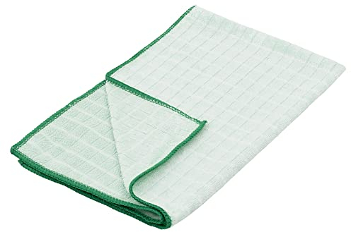 MaxxGoods Bambus Premium Geschirrtuch, Reinigungstuch 60x40cm - weiches, saugfähiges & fusselfreies Küchentuch - streifenfrei für Glanz auf Besteck und Geschirr - Bambus putztuch wiederverwendbar
