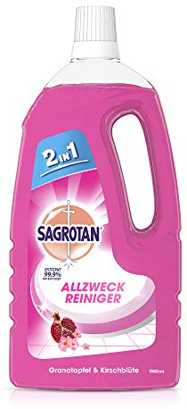 Sagrotan Allzweck-Reiniger Granatapfel & Kirschblüte, 1,5l