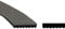 Whirlpool Bauknecht 481235818164 Indesit C00311016 - Correa trapezoidal original para secadora
