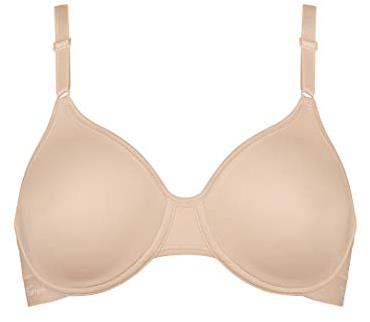Triumph Womens Micro Fun Non-padded Wired Bra, Nude Beige, 38D UK