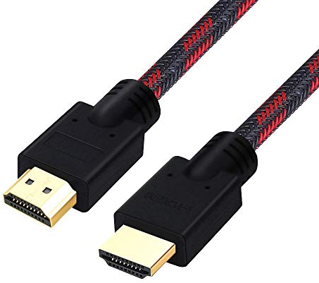 SHULIANCABLE Câble HDMI avec Ethernet- Compatible avec Nintendo Switch, PS3, Xbox, TV Box, TV, Projecteur 10m noir