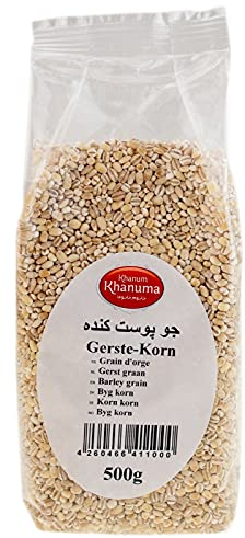 Khanum Khanuma Gerste- Korn 500 Gramm zum Kochen und Backen