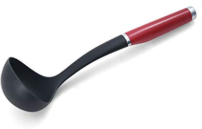 KitchenAid KE006OHERA Classic Soup Ladle, Plastic, Red 2