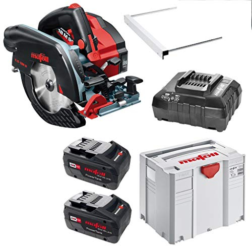 Mafell 91B701 - Sega circolare a batteria K 65, 18 m, in T-MAX con 2 batterie da 18 V