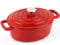 Magefesa Ferro - Olla Ovalada 28cm, Hierro Fundido, Óptima Retención, Reparto del Calor, Especial para Inducción, Apto Para Horno, Libre de PFOA-PTFE