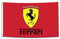 ENMOON Ferrari-Rennflaggen-Banner (90 x 150 cm), lichtechtes Polyester, 150D, Premium-Qualität mit zwei Messingösen, lebendige Farben, für Garage, Männerhöhle