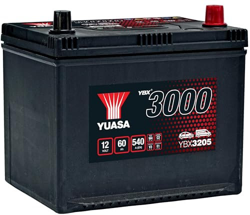 - YUASABATTERIE YUASA YBX3205 12V 60Ah 540A