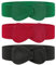 WERFORU 3 Stücke Damen Breit Elastischer Gürtel Frauen Stretchy Taillengürtel Mode Cinch für Kleider Schwarz/Grün/Rot