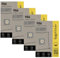 TopFilter 9996450 Lot de 4 packs de 4 sacs aspirateur 64986 Rowenta et Moulinex, sac aspirateur, poche aspirateur, accessoire aspirateur, Non tissé polypropylène, Caoutchouc, Carton, 30 x 26 cm