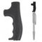 Multifunctional Crutches Plastic, Plastic Black Monopod Handle Grip Poles Head Handles Photography Equipment Accessory For Hiking Climbing Travel Outdoor