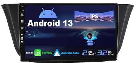 SXAUTO Android 14 IPS Autoradio Passt für Iveco Daily VI (2014-2021) - Eingebaut Carplay/Android Auto - Rückfahrkamera KOSTENLOS - 2G+32G - Lenkradsteuerung DAB WiFi Fast-Boot BT5.0 4G - 2 Din 9 Zoll