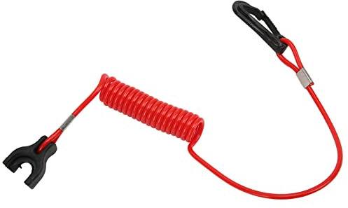 Interrupteur d'arrêt d'urgence de moteur de bateau, interrupteur hors-bord de bateau 176288 Remplacement de l'interrupteur d'arrêt d'urgence de bateau pour moteurs hors-bord BRP Johnson