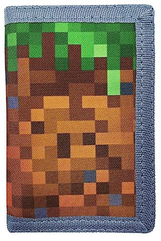 sundee RFID Trifold Canvas Outdoor Sports Wallet for Kids,Front Pocket Wallet with Magic Sticker, Kids Wallets for Boys -Boy 08