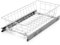 Stolmet Schrankauszug Schrankkorb Ausziehbare Schublade mit Kugellager Korbauszug für Schrank Garderobenschrank mit Außenbreite von 50 cm 435 x 475 x 170 mm Weiß