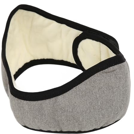 LUCKDANO Cache-Oreilles Insonorisant pour le Sommeil, Réduction du Bruit, Enveloppe D'oreille, Protection des Oreilles, Réglable, Chaud, pour Hommes et Femmes (GRAY)