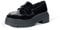 The Drop Ryan Slipper mit Lug-Sohle Halbschuhe, Schwarzes Lack, 41 EU