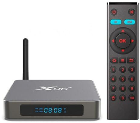 CHROX Android TV Box 11.0, X96 X6 Set Top Box RK3566 CPU De Cuatro Núcleos WiFi De Doble Banda 2.4/5Ghz BT 5.0, HDMI 2.0 Compatible con 8K 3D/H.265 Smart Android TV Box,8gb+128gb