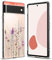 Kaywzo Hülle für Google Pixel 6,Transparent TPU Handyhülle mit Gemälde Blume Muster,Ultradünn Stoßfester Schutzhülle,Schön Silikon Cover Case-3