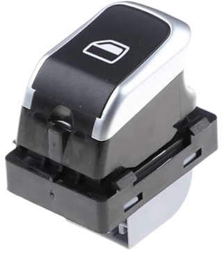 KiBxan Auto Elektrische Fensterheber Schalter Taste Für A-udi A4 S4 B8 A5 2008 2009 2010 2011 Auto-Steuerschalter (Farbe : Button)