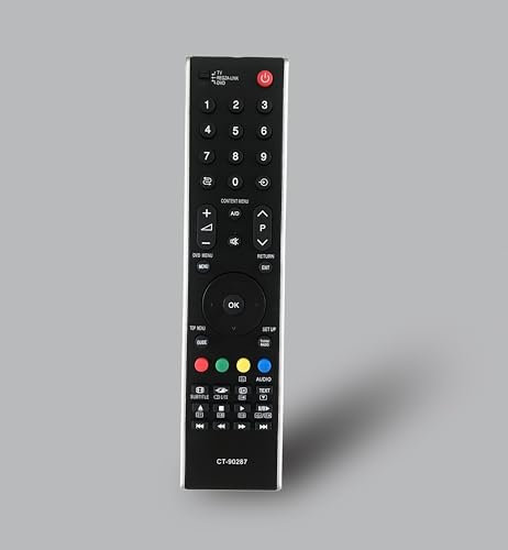 CT-90287 Ersatz Fernbedienung für Toshiba TV 32AV565DG 32XV515D 32XV563D 37XV565DG 37AV565DG 37XV515DG 40XF355D