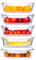 simpa 5PC Airtight Leakproof 1040ml Glass Food Containers with Smart Lock Lids for Meal Prep & Food Storage.