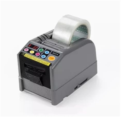 Electric Ribbon Cutting Machine Automatic Tape Dispensers Non Adhesive Tape Cutter Packing Machine Masking Paper Dispenser Maximum Cutting Length: 999mm for Wrapping Packaging Home