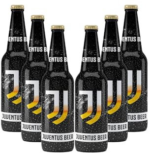 Bombeer Birra Originale By Christian Vieri della JUVENTU.S - Puro Malto 6 Bottiglie di Vetro da 33cl - Made in Italy