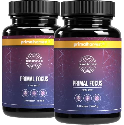 Primal Focus – Tägliches Supplement, gluten- & milchfrei, vegan