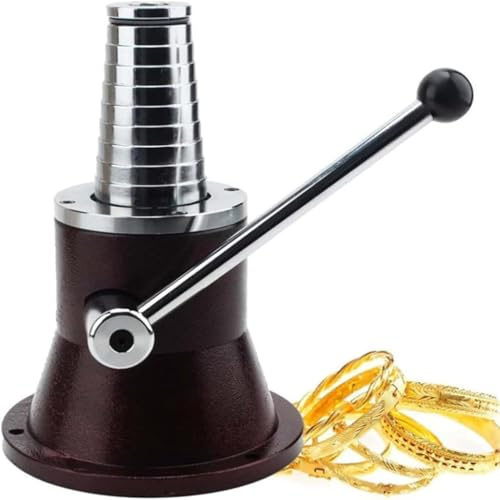 JuanNest Armreif Stretcher Armreif Expander Armband Stretcher, Armband Vergrößerer Dorn, Schmuck Ring Making Tool Ausrüstung Für Größe Vergrößer, Armband Expander Maschine,Metall Schmuckwerkzeug Rund