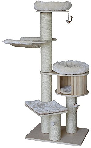 Nobby Kratzbaum ODUN, beige, 76 x 56 x 176 cm, 1 Stück