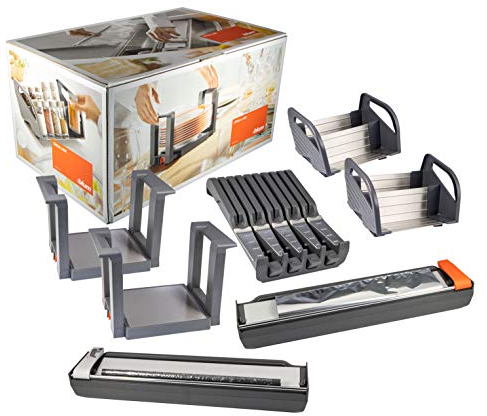 Küchenhelfer-Set Blum Orga-Line für Tandembox & Schubkasten | ZOU.30U1I | hochwertige Küchen-Utensilien für die Schublade | Besteck-Einsatz + Tellerhalter + Gewürzhalter | 1 Set für Küchen-Schränke