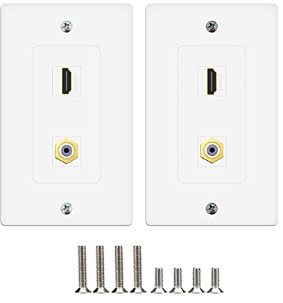 MOAVEQ Lautsprecher-Wandplatten 2 HDMI+F