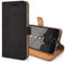 Snakehive Vintage Wallet for Apple iPhone SE 2022/ iPhone SE 2020 || Real Leather Wallet Phone Case || Genuine Leather with Viewing Stand & 3 Card Holder || Flip Folio Cover with Card Slot (Black)