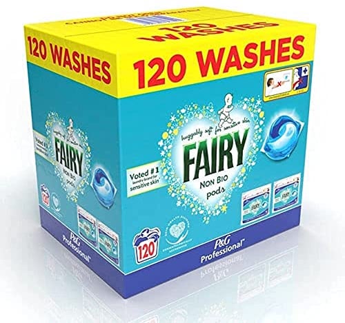 Fairy Non Bio Pods Waschflüssigkeit Kapseln, 120 Wäschen