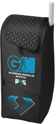 Gunn and Moore GM Cricket Duffle Bag Rucksack Wheelie, Ben Stokes Diamond, Schwarz, Größe S, 55 Liter