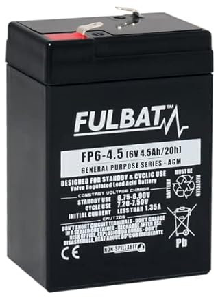 FULBAT BATTERIE FULBAT FP6-4.5 6V 4,5AH