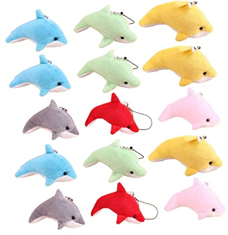 Toyvian 25 Stück Plüschtier Plüsch Kleiner Delphin