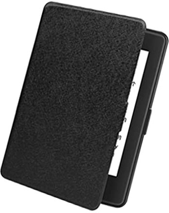 Tyenaza Ereader Cover, E Book Reader Case pour Kindle pour Paperwhite 3 2 Full Wrap Precise Fit PU Leather E Book Reader Cover Black
