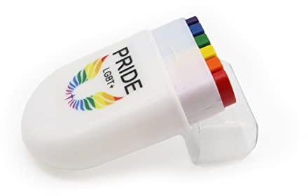 Rainbow Face Paint (LGBT Peinture pour le visage/maquillage) – Gay / Bisexuel / Lesbienne / Trans / Pansexuel / Non Binary / Asexuel (Classique)
