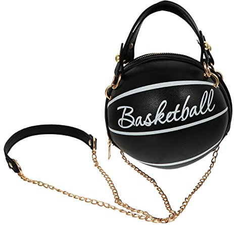 VALICLUD 1stk Basketball-kettentasche Basketball-handtasche Fußball Geldbörse Basketballkettentasche Tasche in Basketballform Clutch Umhängetasche Für Frauen Einkaufen Mode Styling-paket