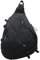 Gyios umhängetasche Großkapazität Herren -brustpaket Casual Hip Hop Travel Unisex Crossbody Tasche Hochwertige Nylon -aufbewahrungs -umhängetasche-schwarz-36cmx54cmx15cm